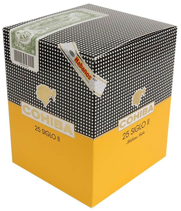 COHIBA SIGLO II 25 Cigars (5 packs of 5 Cigars) | Promo Cigar